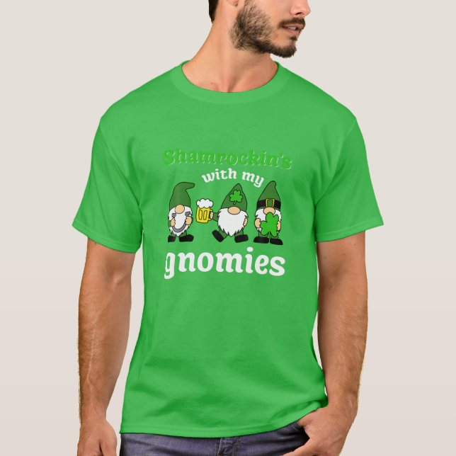 Camiseta Vergonha com minha Rua de Gnomies. (Frente)