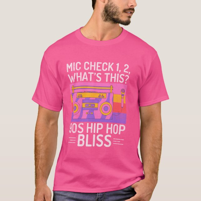 Camiseta Verificação de Microfone 1, 2, O Que É Isso Felici (Frente)