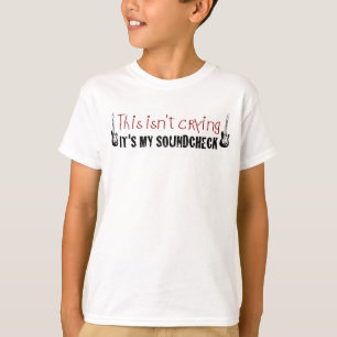 Camiseta Verificação do som de grito
