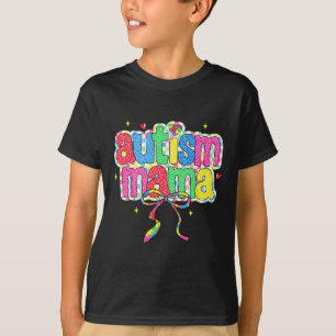 Camiseta Verificado Autismo Mama Coquette Arco Autism Aware
