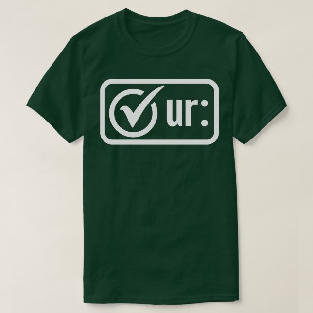 Camiseta Verificar Colon 7 UR (Frente do Design)
