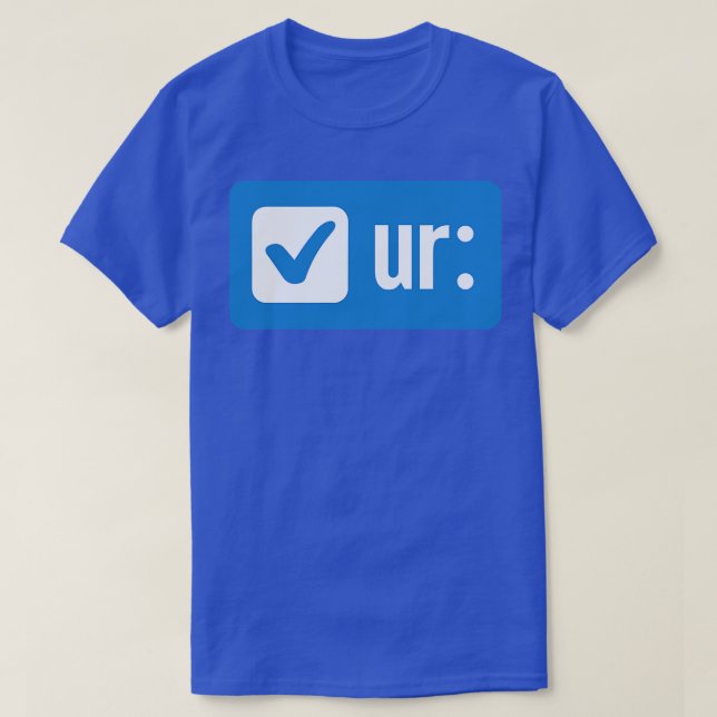 Camiseta Verificar Colon UR 15 (Frente do Design)