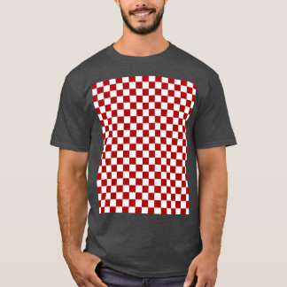 Camiseta Verificar padrão Padrão Verificado Verificação de