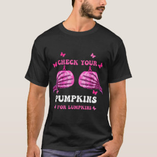 Camiseta Verifique a consciência do seu Cancer mamário