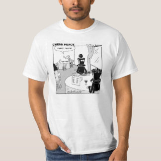 Camiseta "Verifique desenhos animados divertidos da paz da