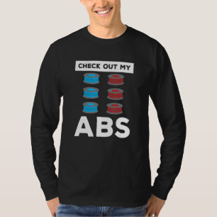 Camiseta Verifique meu operador de impressão de Impressão A