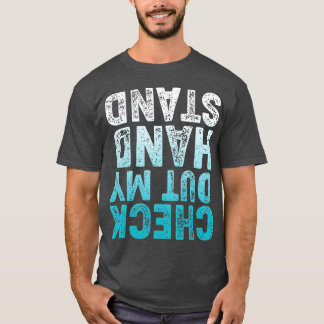 CAMISETA VERIFIQUE MINHA MÃO DE PÉ