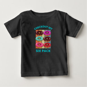 CAMISETA VERIFIQUE MINHAS SEIS ROSQUINHAS DE PACOTE