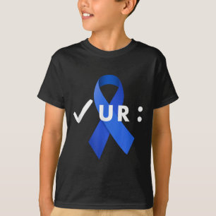Camiseta Verifique Seu Colon, Colonoscopia. Colon Cancer Aw
