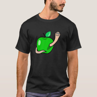 Camiseta Verme Na Apple Worm Idem Fruta
