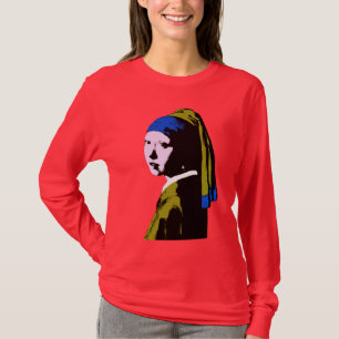 Camiseta Vermeer's Pearl Earring ala