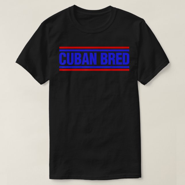 Camiseta vermelha cubana (Frente do Design)