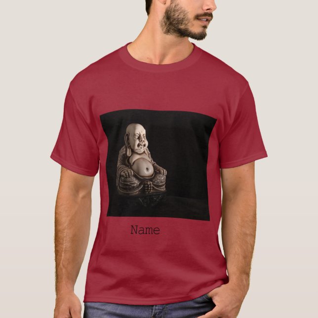 Camiseta vermelha de Ano Novo chinesa (Frente)