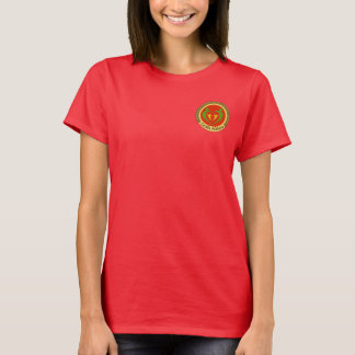 Camiseta Vermelha do Programa Familia Adelante