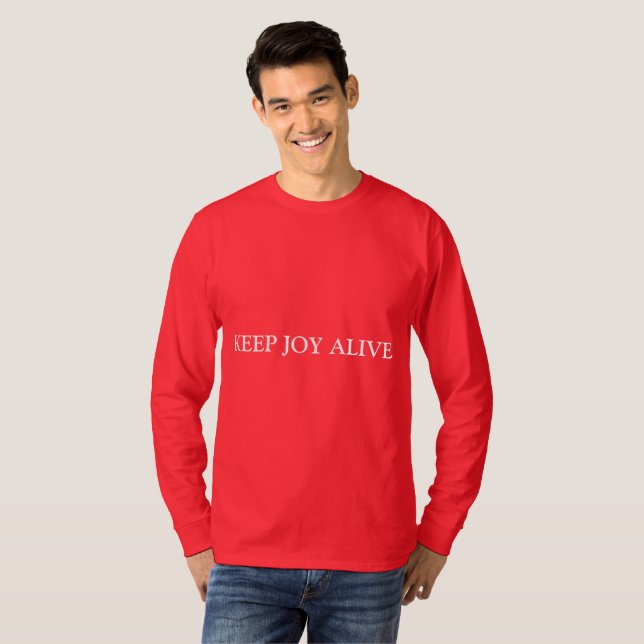 Camiseta Vermelha Escura  (Frente Completa)