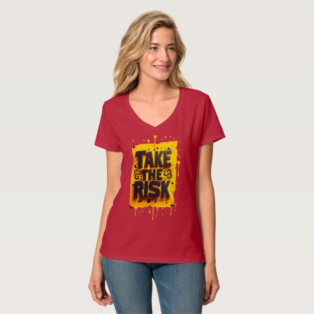 Camiseta vermelha feminina  (Frente Completa)
