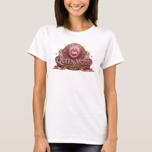 Camiseta Vermelha Marcante em MODELO RAINHA
