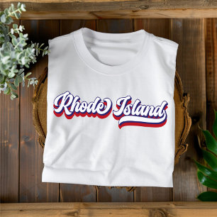 Camiseta Vermelha Rhode Island Red White e Blue Vi