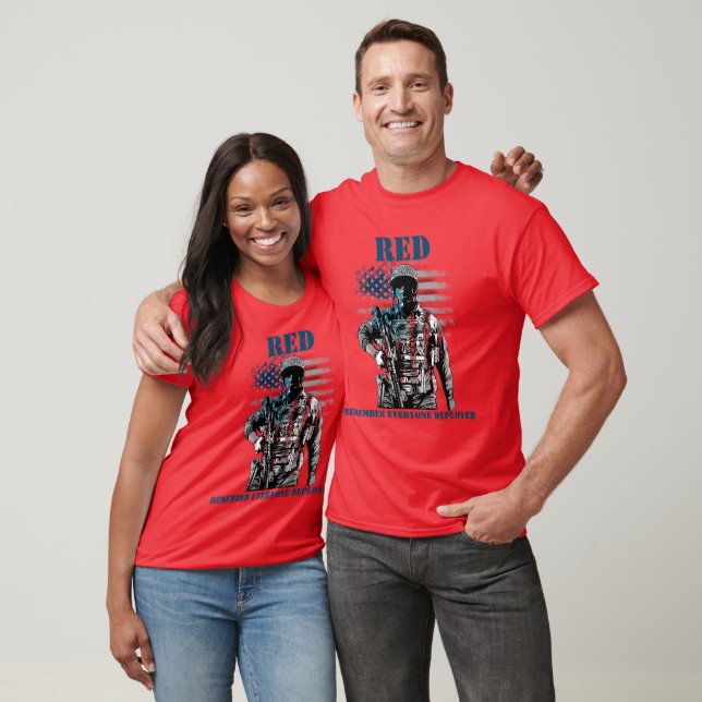 CAMISETA VERMELHO (Unissex)