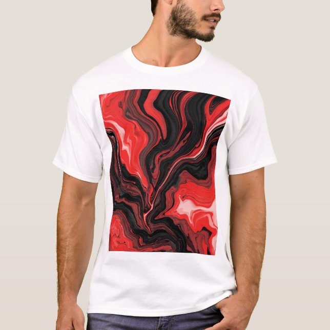 Camiseta vermelho  (Frente)