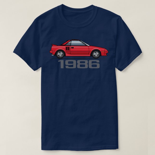 Camiseta Vermelho 1986 (Frente do Design)