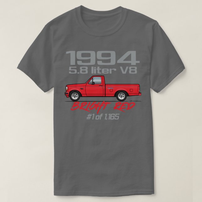 Camiseta Vermelho 1994 (Frente do Design)