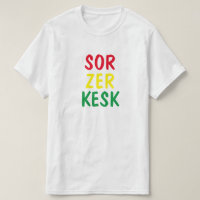 vermelho, amarelo, verde - ou zer Kesk