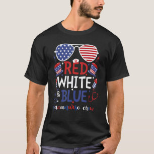 Camiseta Vermelho Branco Azul Pacu Enfermeira Equipe Patrió