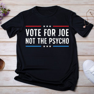 Camiseta Vermelho, Branco e Azul 'Vote em Joe'