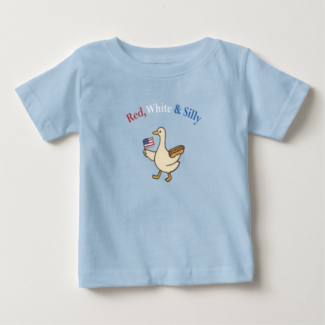 Camiseta Vermelho Branco e Bobo (Frente)