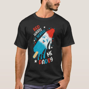 Camiseta Vermelho Branco E Foda-se Papai