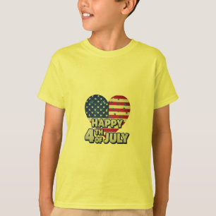 Camiseta Vermelho, Branco e Negrito: Coleção Patriótica de