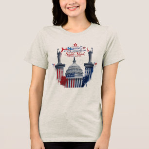 Camiseta Vermelho, Branco e Rico - América Forte, Estilo Fo