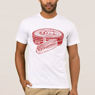 Camiseta Vermelho calçado