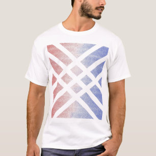 Camiseta Vermelho contra o azul