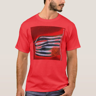 Camiseta vermelho da liberdade