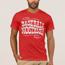 Vermelho da nostalgia do basebol