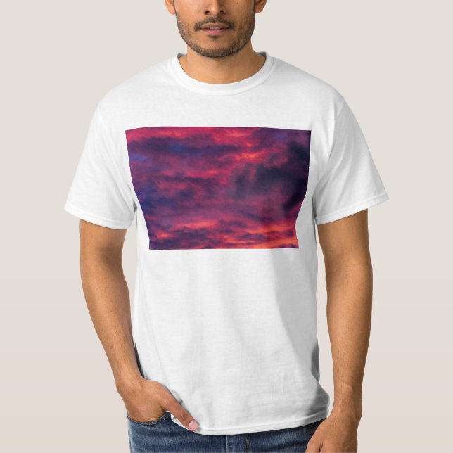 Camiseta vermelho de agosto (Frente)