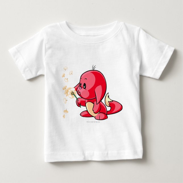 Camiseta Vermelho de Kacheek (Frente)