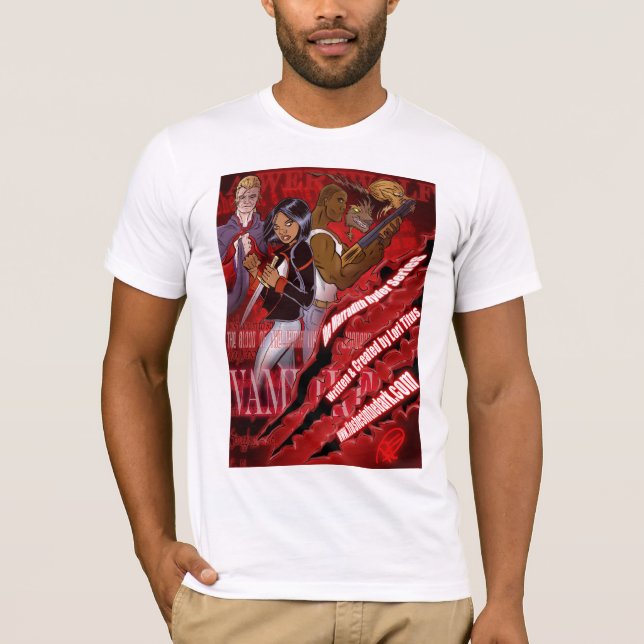 Camiseta Vermelho de Marradith Ryder (Frente)