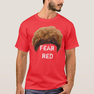 Camiseta Vermelho do medo de TBM