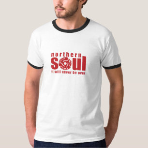Camiseta Vermelho do norte da alma 45