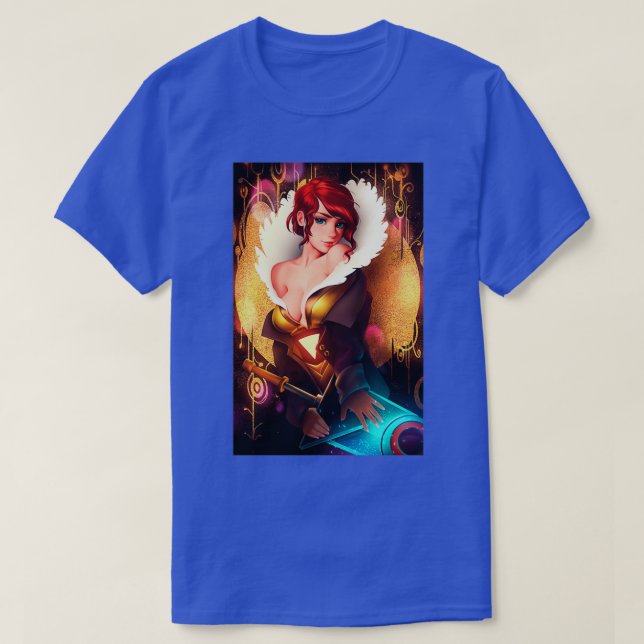 Camiseta Vermelho do Transistor (Frente do Design)