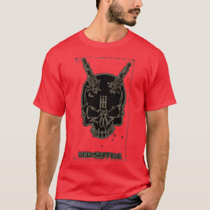 Camiseta Vermelho e Preto