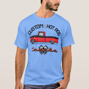 Camiseta Vermelho e preto personalizados