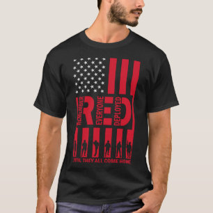 Camiseta Vermelho Lembre-Se De Todos Implantados Até Todos