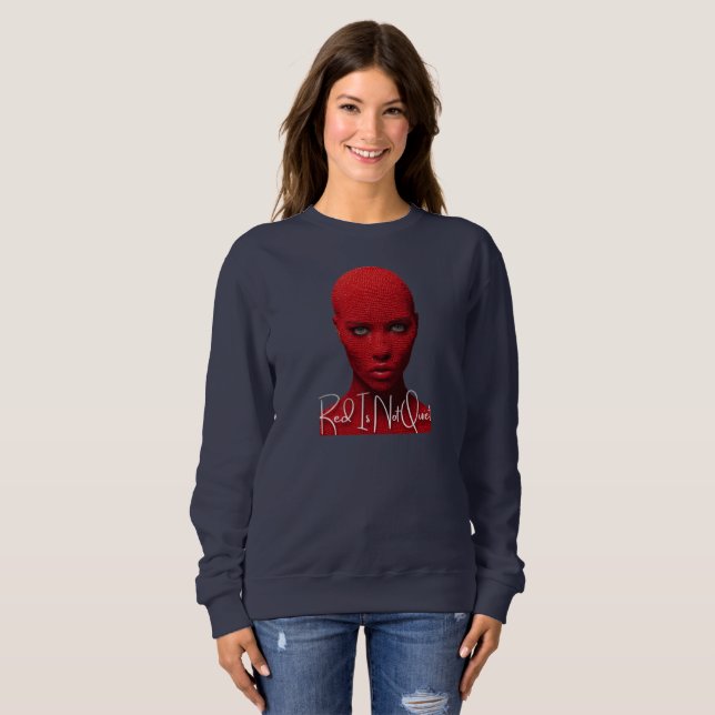 Camiseta Vermelho Não é Silêncio (Frente Completa)