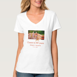 Camiseta Vermelho ou arco comemora 60 anos de aniversário d
