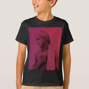 Camiseta Vermelho Rosa Magrebe Tunisino Djerba Boy Masman T