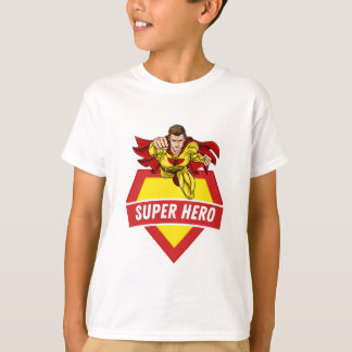 Camiseta Vermelho super-herói